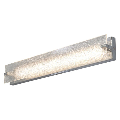 Abra Lighting Blaze 1 Light 28" Flat Panel LED Vanity, Chrome