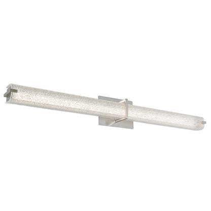 Abra Lighting Squire 1Lt 38" Square Water LED Vanity, Nickel - 20010WV-BN-SQUIRE