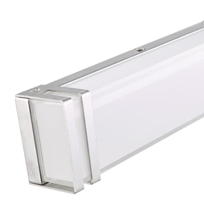 Abra Lighting Cosmo 1 Light 24" Miter Brackets LED Vanity, Chrome