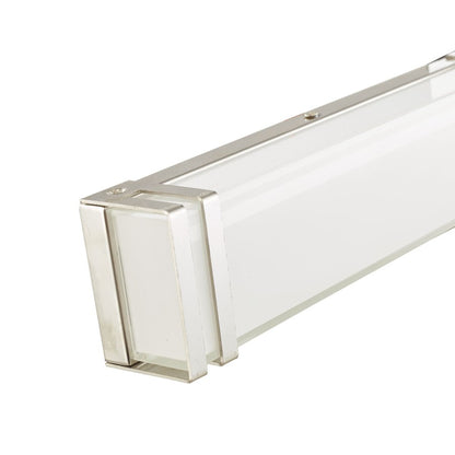 Abra Lighting Cosmo 1 Light 24" Miter Brackets LED Vanity, Chrome