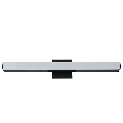 Abra Lighting Sabre 1 Light 24" Floating Backplate Vanity, Black