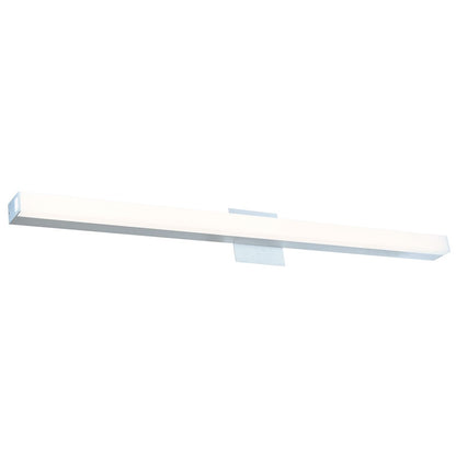 Abra Lighting Sabre 1 Light 36" Floating Backplate Vanity, Aluminum