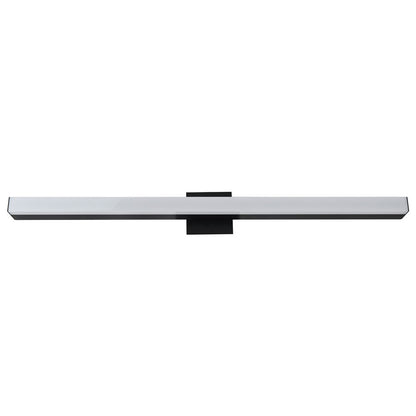Abra Lighting Sabre 1 Light 36" Floating Backplate Vanity, Black