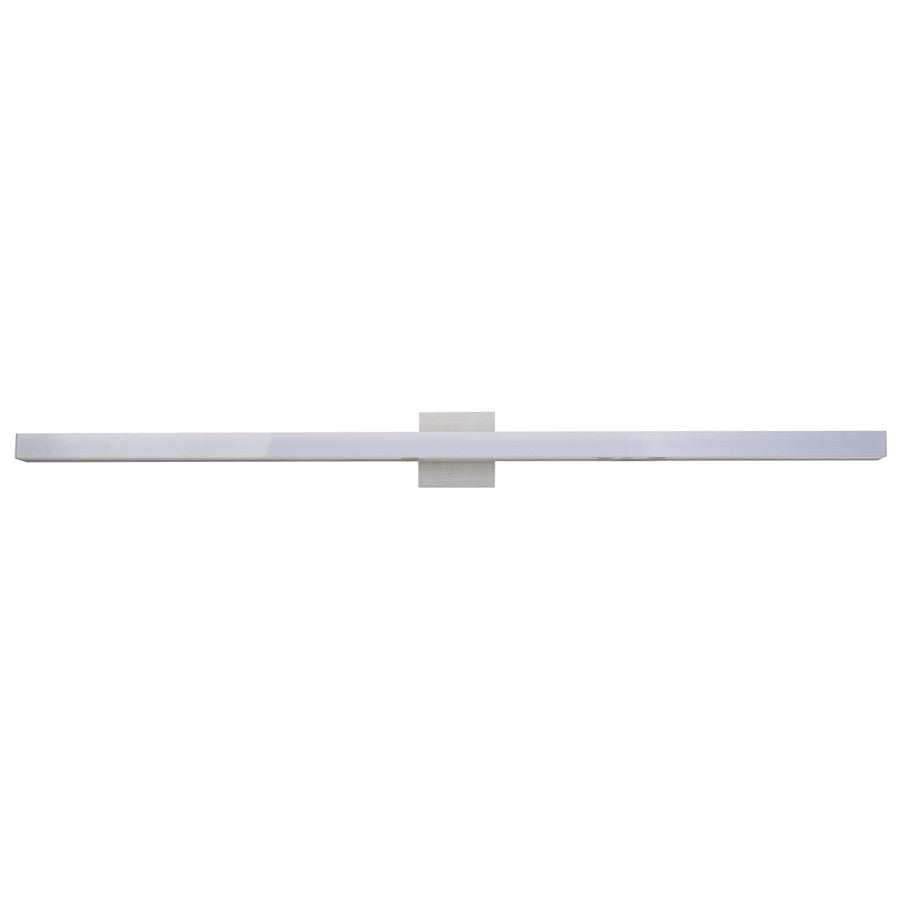 Abra Lighting Sabre 1 Light 48" Floating Backplate Vanity, Aluminum