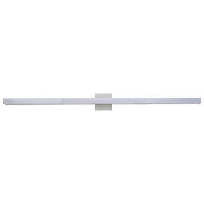 Abra Lighting Sabre 1 Light 48" Floating Backplate Vanity, Aluminum