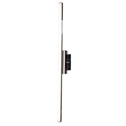 Abra Lighting Foil 1 Light 32" Dimmable LED Vanity Bar, Chrome