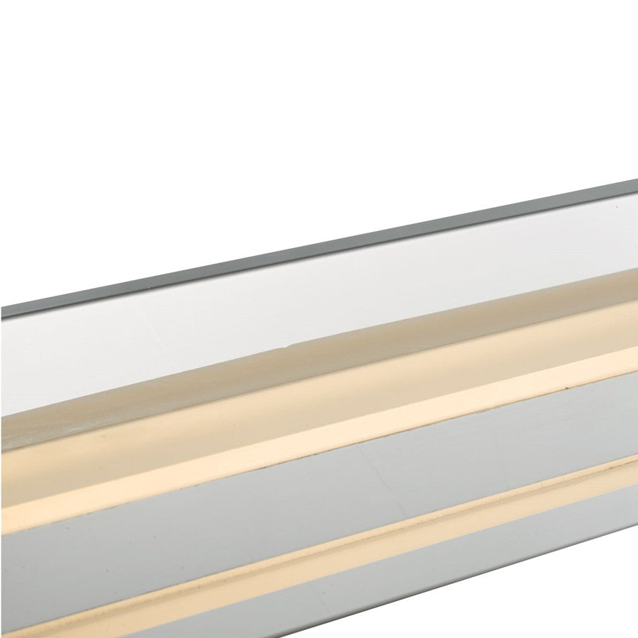 Abra Lighting Fusion 36" Solid Bar LED Vanity, Chrome