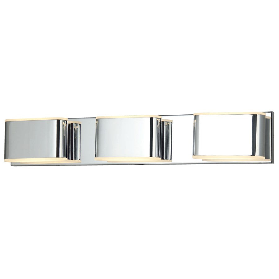 Abra Lighting Bianca 6 Light Metal Vanity Fixture, Chrome - 20046WV-CH-BIANCA