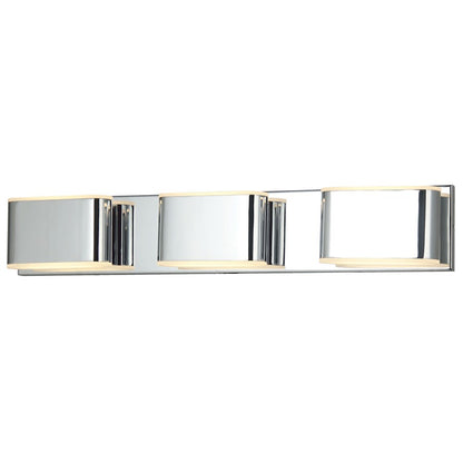 Abra Lighting Bianca 6 Light Metal Vanity Fixture, Chrome - 20046WV-CH-BIANCA