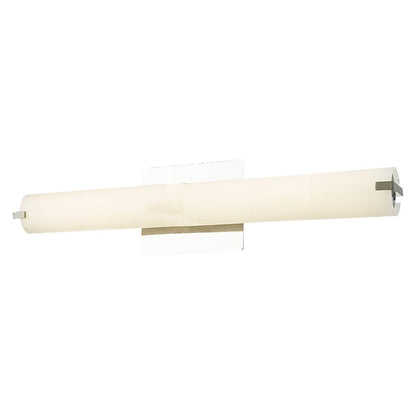 Abra Lighting Squire 1Lt 20" Round Opal Glass Vanity, Chrome - 20089WV-CH-SQUIRE