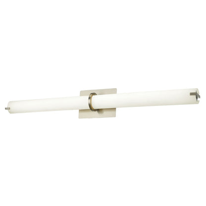 Abra Lighting Squire 1Lt 28" Round Wall Fixture, Nickel - 20092WV-BN-SQUIRE