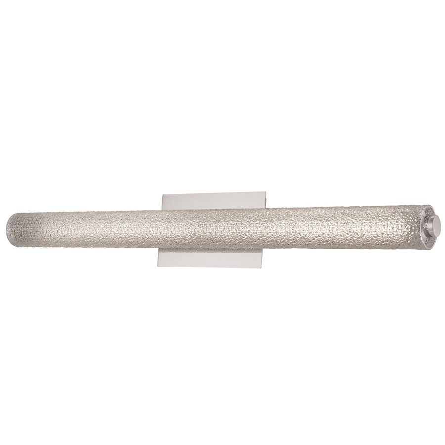 Abra Lighting Radius 1Lt 31" Diamond Tube LED Vanity, Nickel - 20095WV-BN-RADIUS