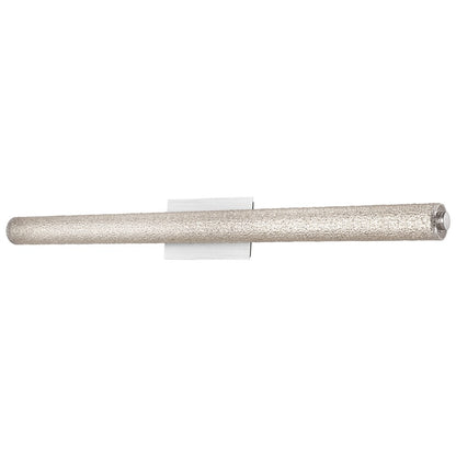 Abra Lighting Radius 1Lt 39" Diamond Tube LED Vanity, Nickel - 20096WV-BN-RADIUS