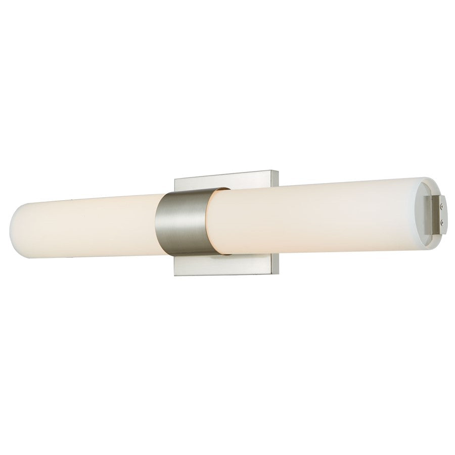 Abra Lighting Turbo 2 Light 22" Dual Cylinder Vanity, Nickel