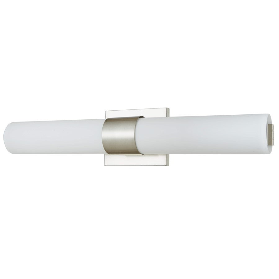 Abra Lighting Turbo 2 Light 22" Dual Cylinder Vanity, Nickel