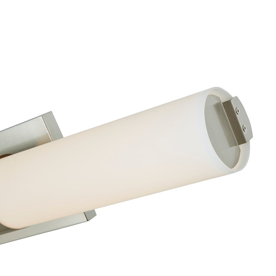 Abra Lighting Turbo 2 Light 22" Dual Cylinder Vanity, Nickel