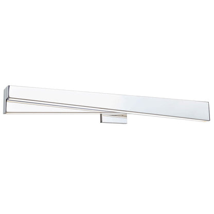 Abra Lighting HiLo 2Lt (l) Offset Linear Vanity, Chrome - 20138WV-CH-HILO