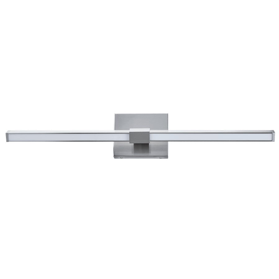 Abra Lighting Epee 1 Light 26" Pivoting Arm Vanity Bar, Nickel