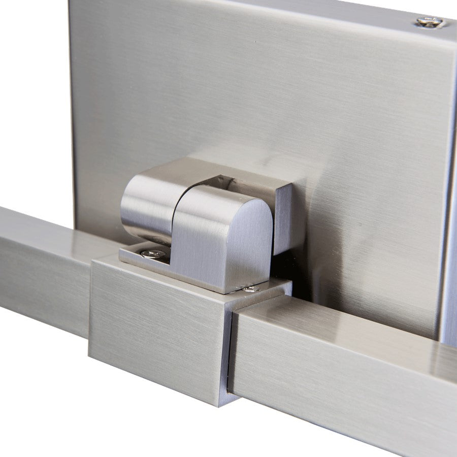Abra Lighting Epee 1 Light 26" Pivoting Arm Vanity Bar, Nickel