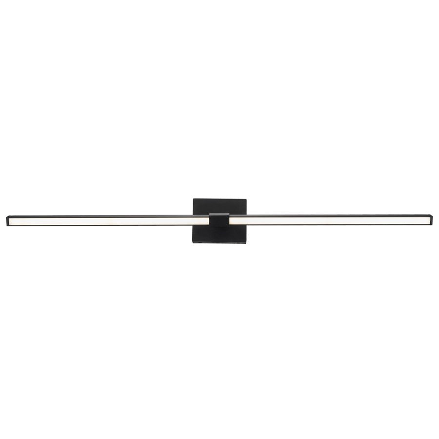Abra Lighting Epee 1 Light 42" Pivoting Arm Vanity Bar, Black - 20141WV-BL-EPEE
