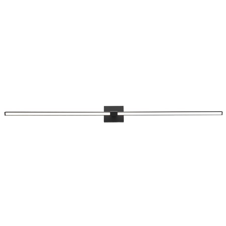 Abra Lighting Epee 2 Light 58" Pivoting Arm Vanity Bar, Black - 20142WV-BL-EPEE