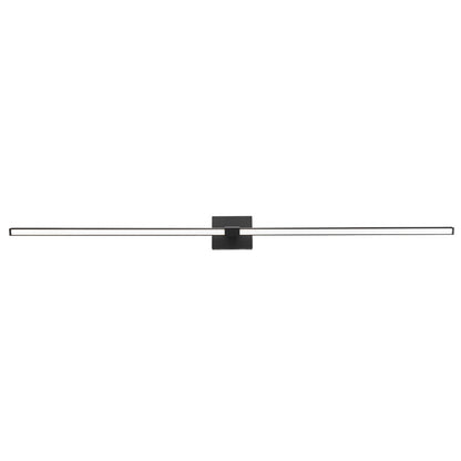 Abra Lighting Epee 2 Light 58" Pivoting Arm Vanity Bar, Black - 20142WV-BL-EPEE