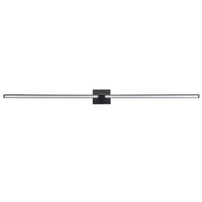 Abra Lighting Epee 2 Light 58" Pivoting Arm Vanity Bar, Black