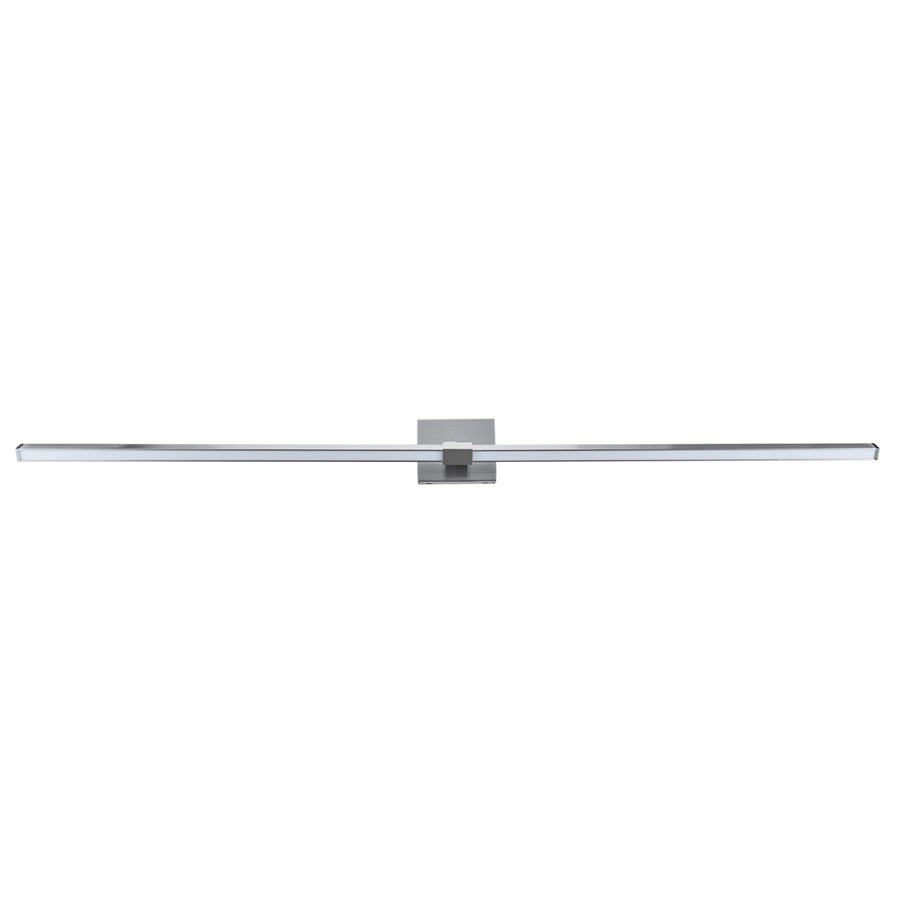 Abra Lighting Epee 2 Light 58" Pivoting Arm Vanity Bar, Nickel