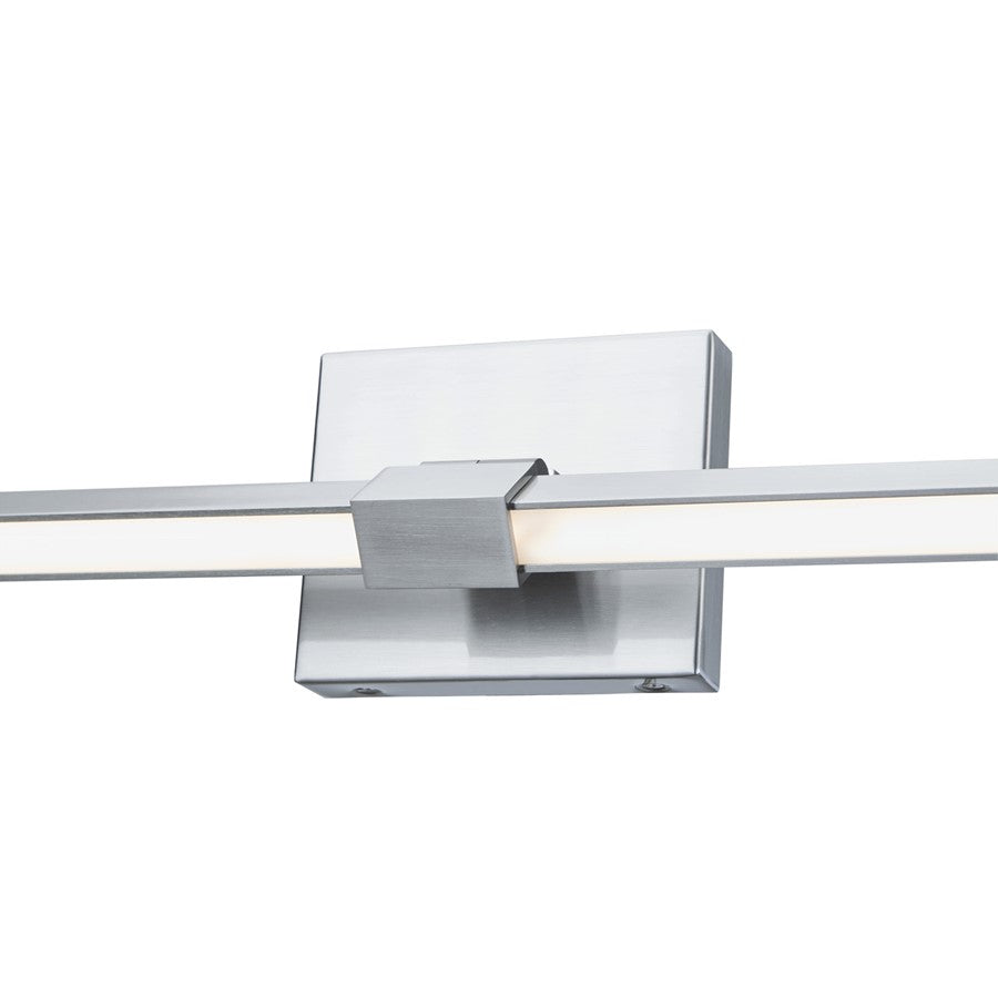 Abra Lighting Epee 2 Light 58" Pivoting Arm Vanity Bar, Nickel