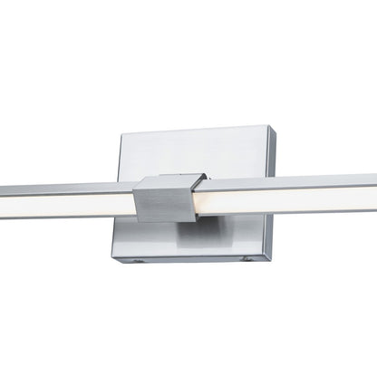Abra Lighting Epee 2 Light 58" Pivoting Arm Vanity Bar, Nickel