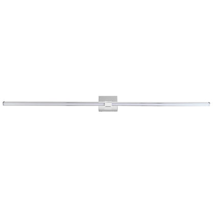 Abra Lighting Epee 2 Light 58" Pivoting Arm Vanity Bar, Chrome