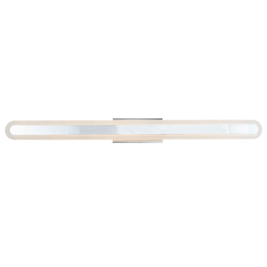 Abra Lighting Camy 1Lt 40" Solid Acrylic Vanity, Chrome - 20170WV-CH-CAMY