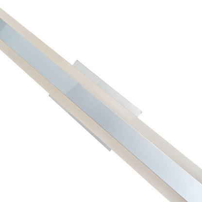 Abra Lighting Camy 1 Light 40" Solid Acrylic Vanity, Chrome