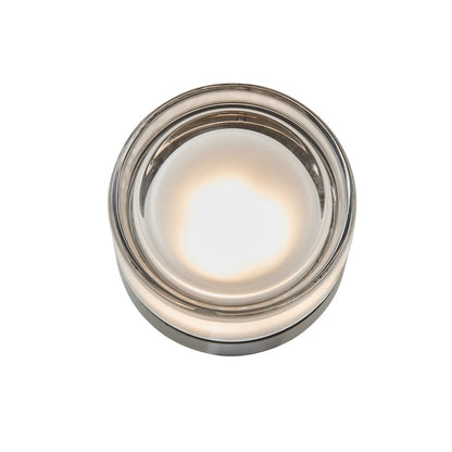 Abra Lighting Elf 1Lt Indented Solid Wall/Ceiling, Aluminum - 30002FM-AA-ELF