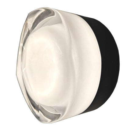 Abra Lighting Elf 1 Light Patterned Wall/Ceiling Fixture, Black