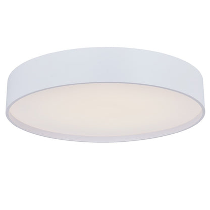Abra Lighting Snare 1Lt 14" Metal Cylinder/Frost Flush, White - 30027FM-MW-SNARE