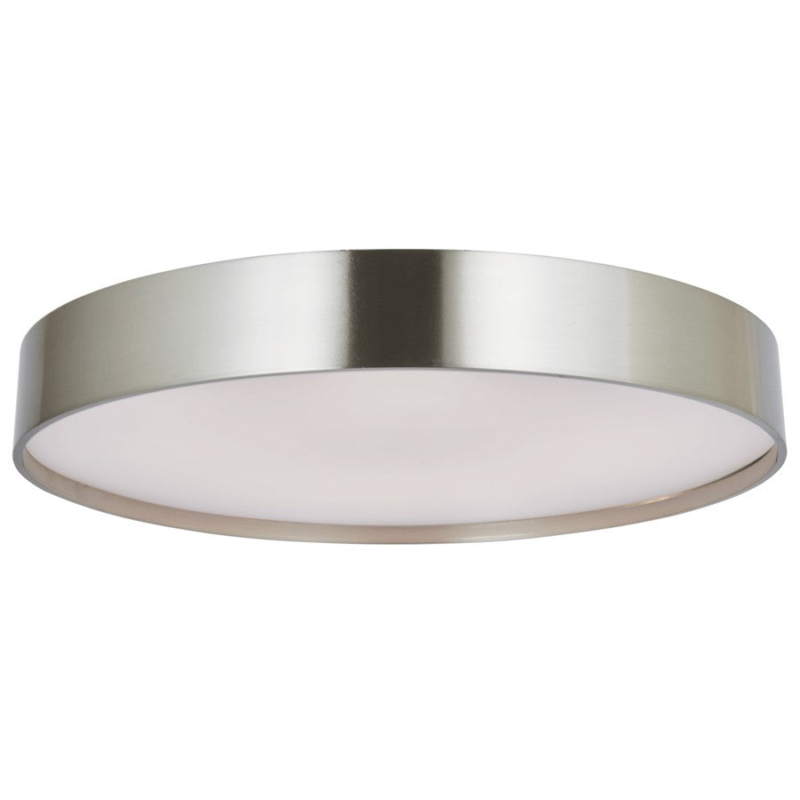 Abra Lighting Snare 17" Metal Cylinder/Frost Flush, Nickel - 30028FM-BN-SNARE