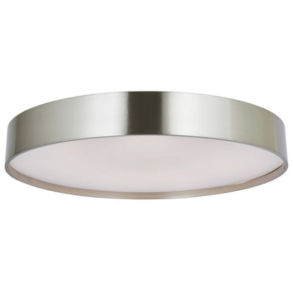 Abra Lighting Snare 17" Metal Cylinder/Frost Flush, Nickel - 30028FM-BN-SNARE