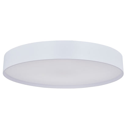 Abra Lighting Snare 1Lt 17" Metal Cylinder/Frost Flush, White - 30028FM-MW-SNARE