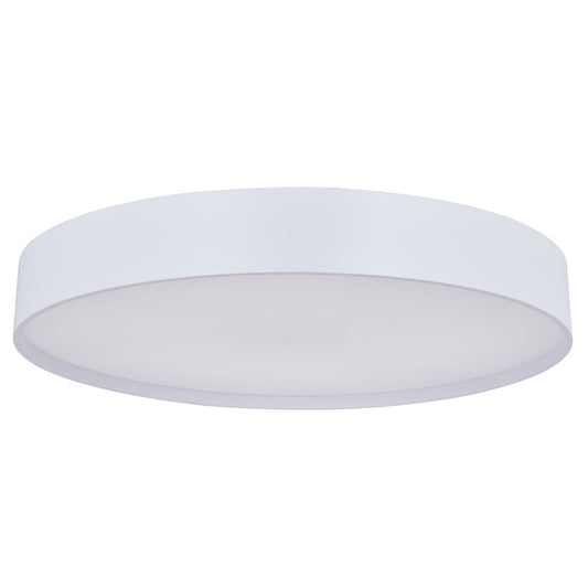 Abra Lighting Snare 1Lt 17" Metal Cylinder/Frost Flush, White - 30028FM-MW-SNARE