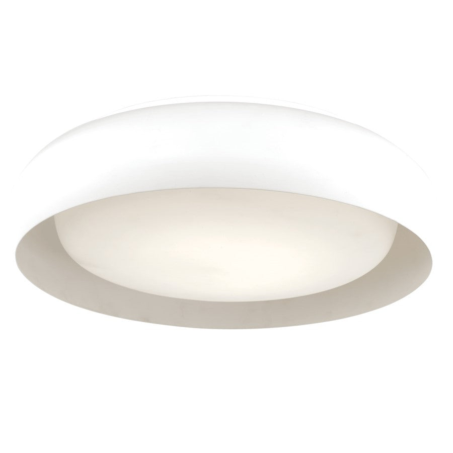 Abra Lighting Euphoria 1Lt 15" Curved Frame/Opal, White - 30060FM-WH-EUPHORIA