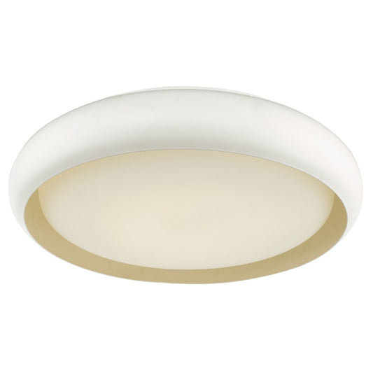 Abra Lighting Euphoria 1Lt 18" Curved Frame/Opal, White - 30061FM-WH-EUPHORIA