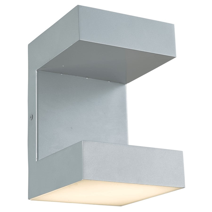 Abra Lighting Yoga 2Lt UP/Down Wall Fixture, Silica - 50006ODW-SL-YOGA