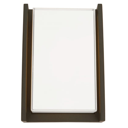 Abra Lighting Titon 1 Light 10" Miter LED Wall Fixture, Black