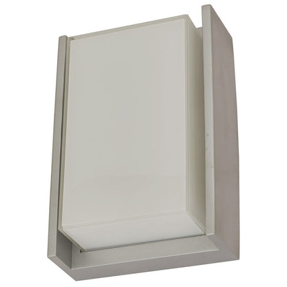 Abra Lighting Titon 1 Light 10" Miter LED Wall Fixture, Silica