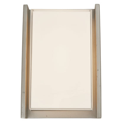 Abra Lighting Titon 1 Light 10" Miter LED Wall Fixture, Silica