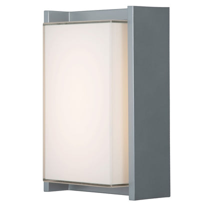 Abra Lighting Titon 1 Light 10" Miter LED Wall Fixture, Silica