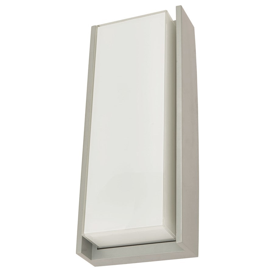Abra Lighting Titon 1 Light 17" Miter LED Wall Fixture, Silica