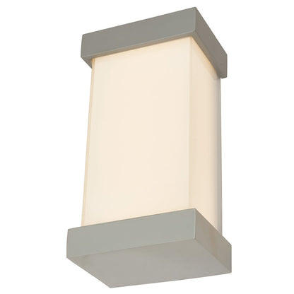 Abra Lighting Loki 1Lt 14" Miter LED Wall Fixture, Silica - 50012ODW-SL-LOKI