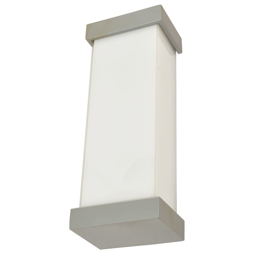 Abra Lighting Loki 1 Light 19" Miter LED Wall Fixture, Silica